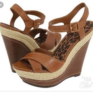 Jessica Simpson platform wedge NIB 7